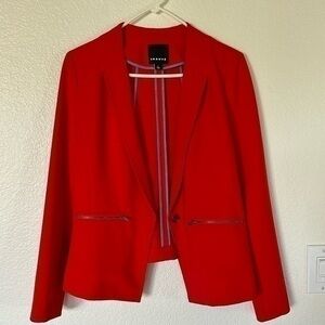 Trouvé small red blazer Nordstrom